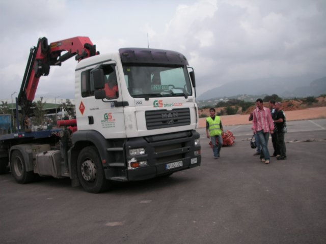 PRACTICAS CAMION GRUA (16)  BARCOS AVIONES